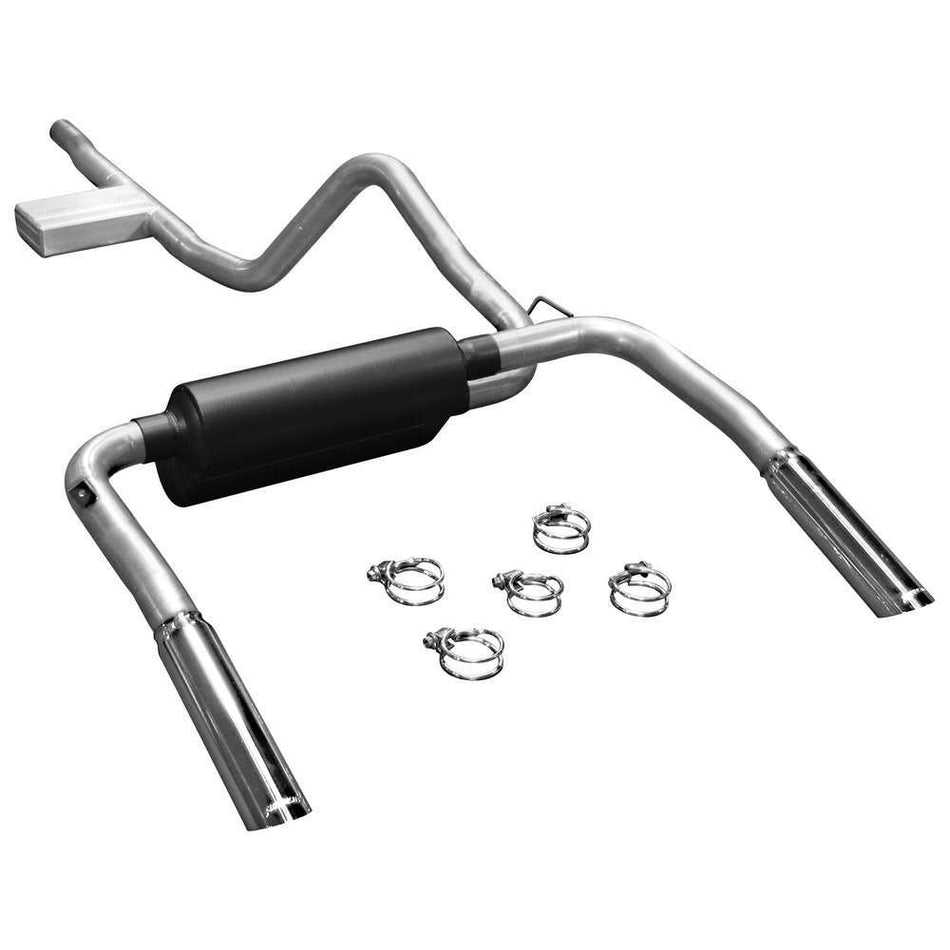 Flowmaster American Thunder Single Exhaust System - 1998-2002 Camaro/Firebird 3.8L V6