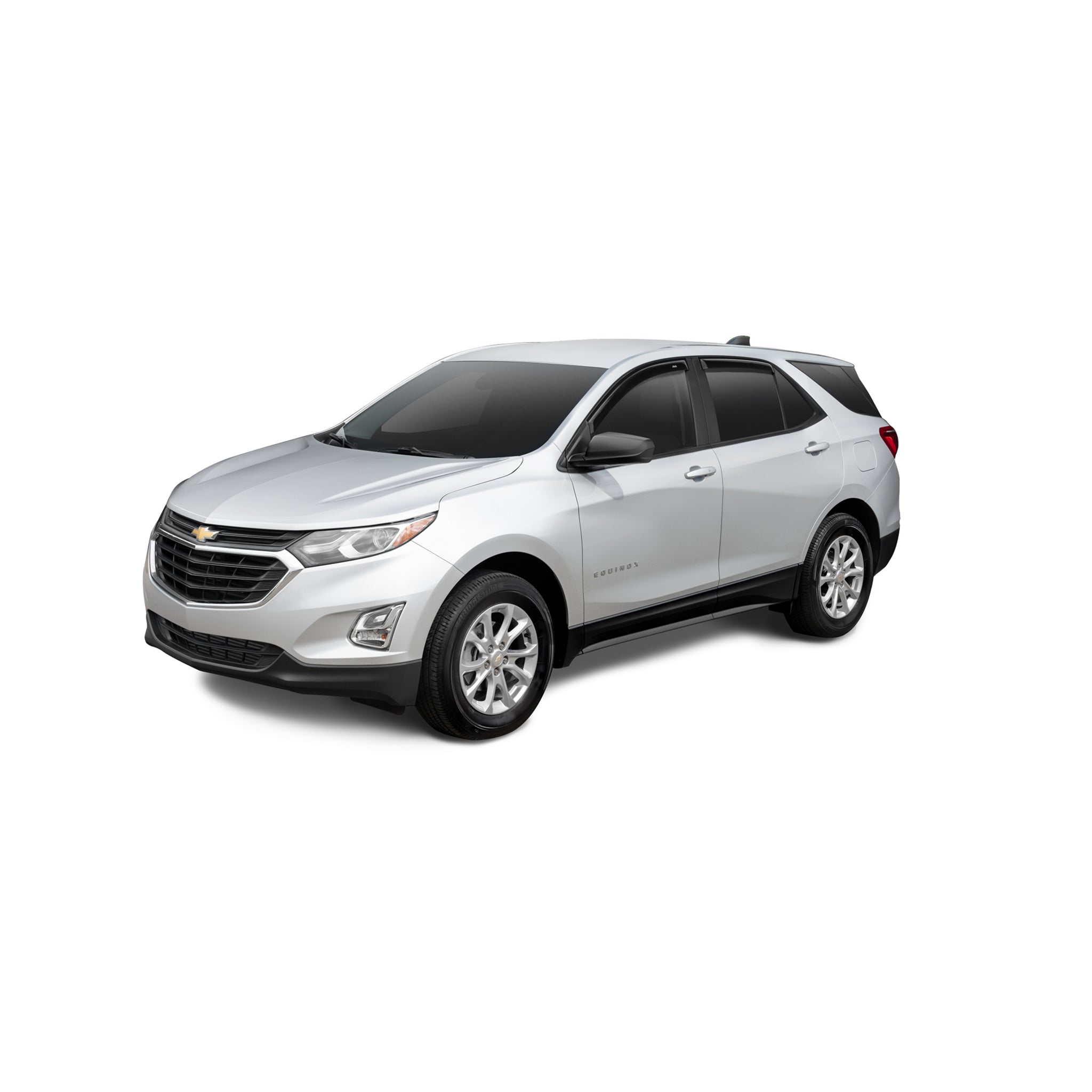 Auto Ventshade Original Ventvisor - Front/Rear - Dark Smoke - GM Compact SUV 2018-20
