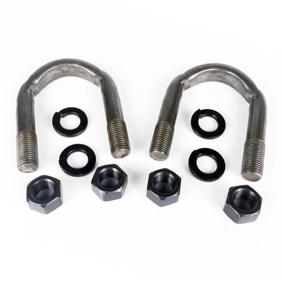 Moser Nuts/Washers Included U-Joint U-Bolt Kit - Steel - Natural - 1350 Series Yoke