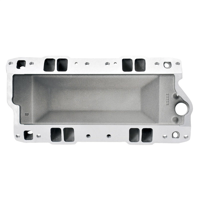 Edelbrock NASCAR Edition RPM Air-Gap Manifold - SB Chevy 262-400 - 1500 to 6500 RPM - Black Finish