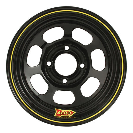 Aero 30 Series Roll Formed Wheel - Black - 13" x 8" - 3" Offset - 4 x 4.50" Bolt Circle - 16 lbs.