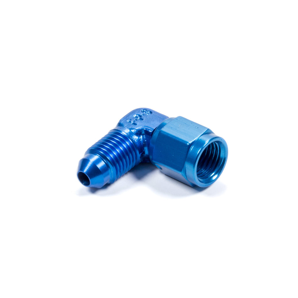 Fragola Performance Systems Adapter Fitting 90 Degree 4 AN Female to 4 AN Male Swivel - Aluminum