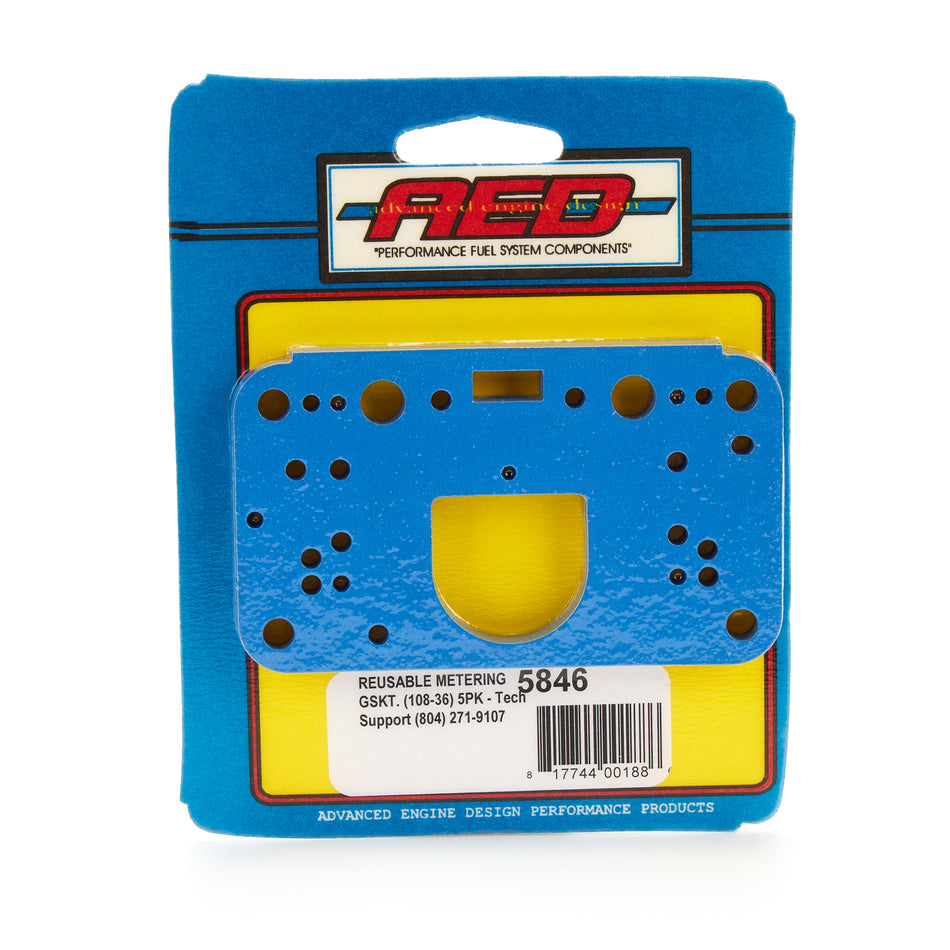 AED Reusable Metering Block Gaskets For Holley Carbs - (5836)