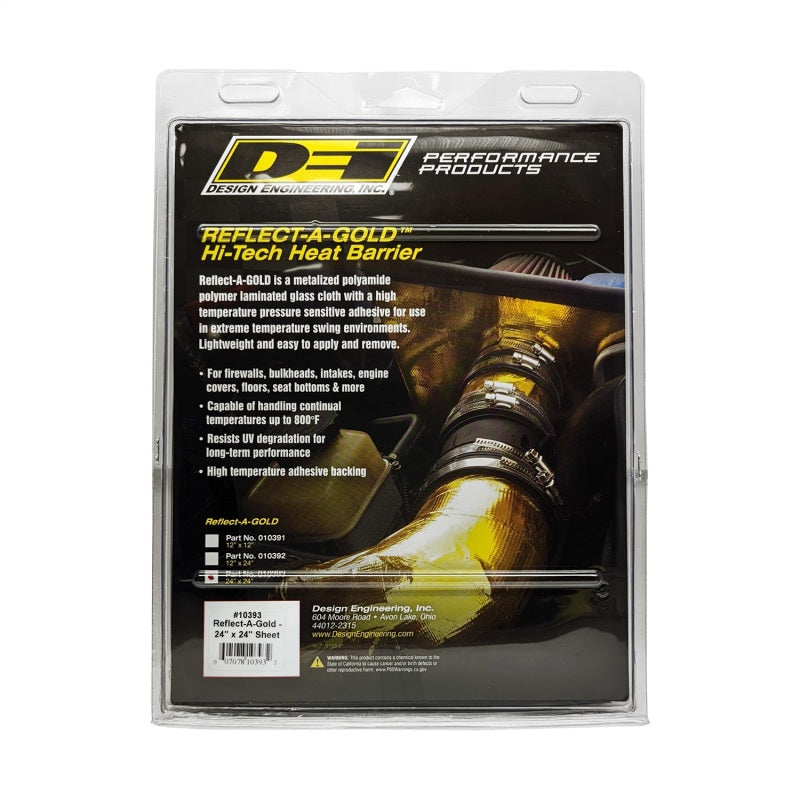 DEI Reflect-A-Gold - 24 x 24" Sheet - Gold