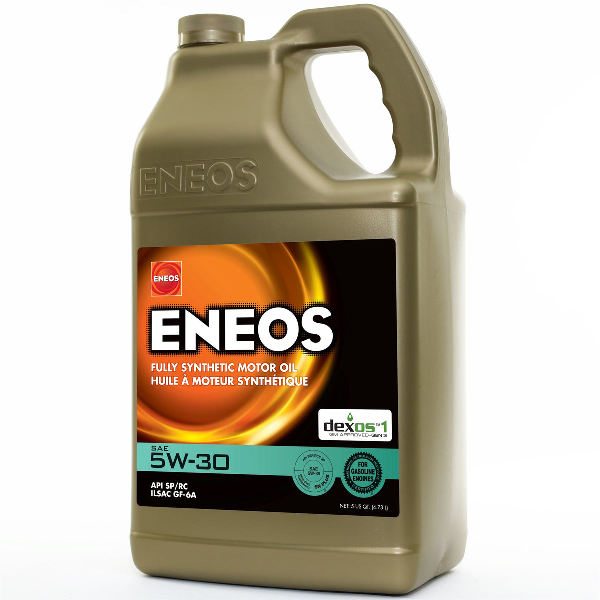 Eneos Full Synthetic Oil Dexos 1 5w30 5 Quart