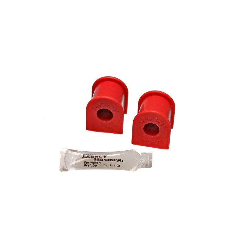Energy Suspension Hyper-Flex Sway Bar Bushing - Rear - 16 mm Bar - Polyurethane - Red - (Pair)