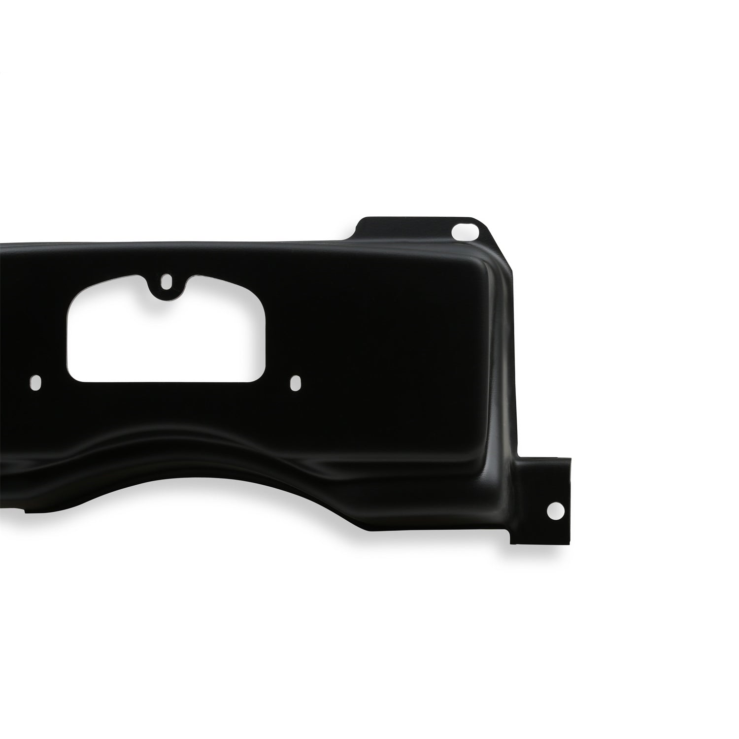 Holley EFI Racepak Dash Bezel - Black - Ford Mustang 1987-93