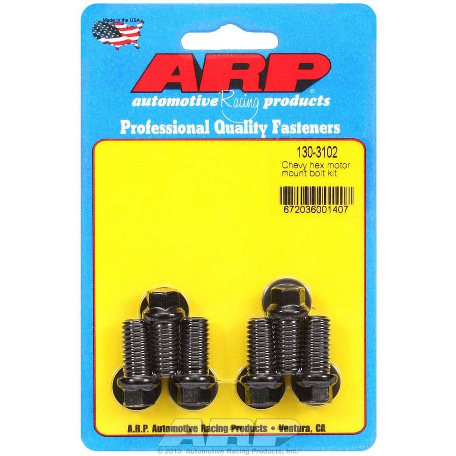 ARP Chevy V8 Motor Mount to Block Bolt Kit - 6 Point