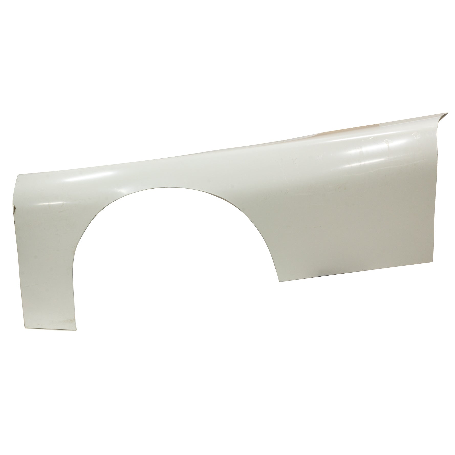 Five Star Dirt Grand National Quarter Panel - Straight Up - Aluminum - White - Left