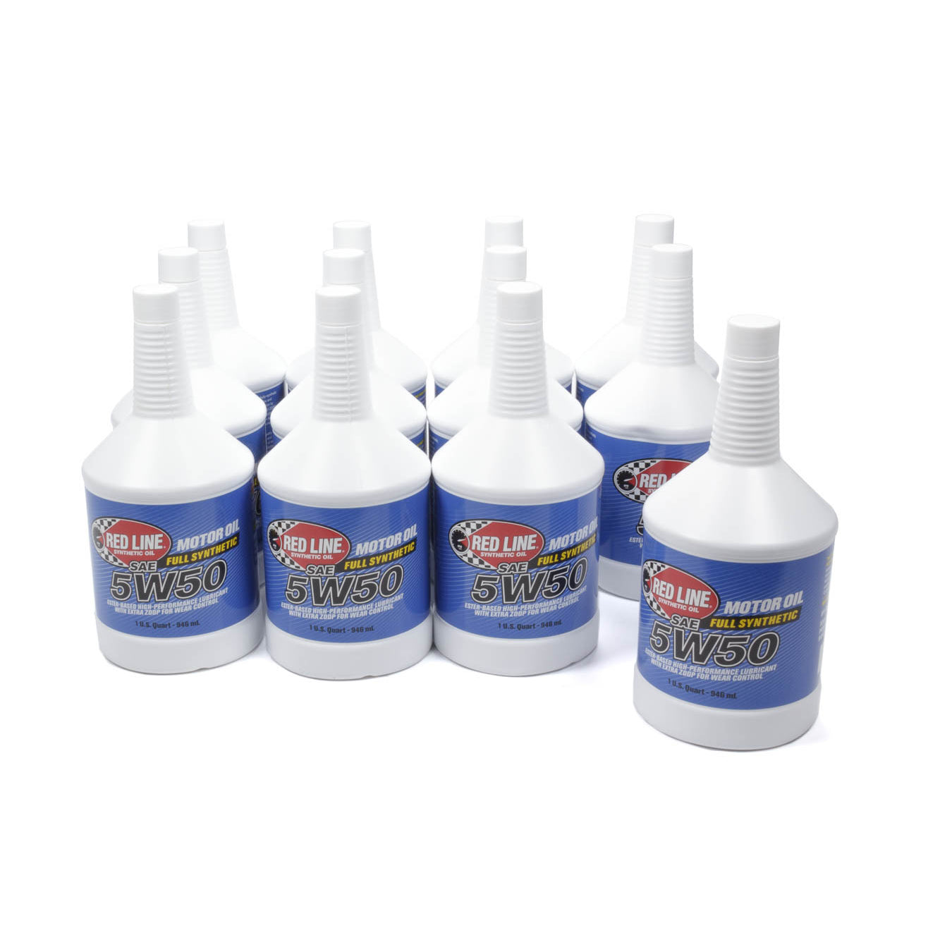 Red Line 5W50 Motor Oil - Case of 12-1 Quart