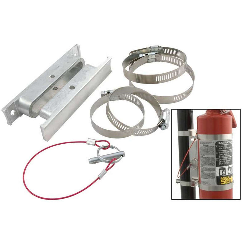 Allstar Performance Quick Release Fire Extinguisher Bracket (Only)