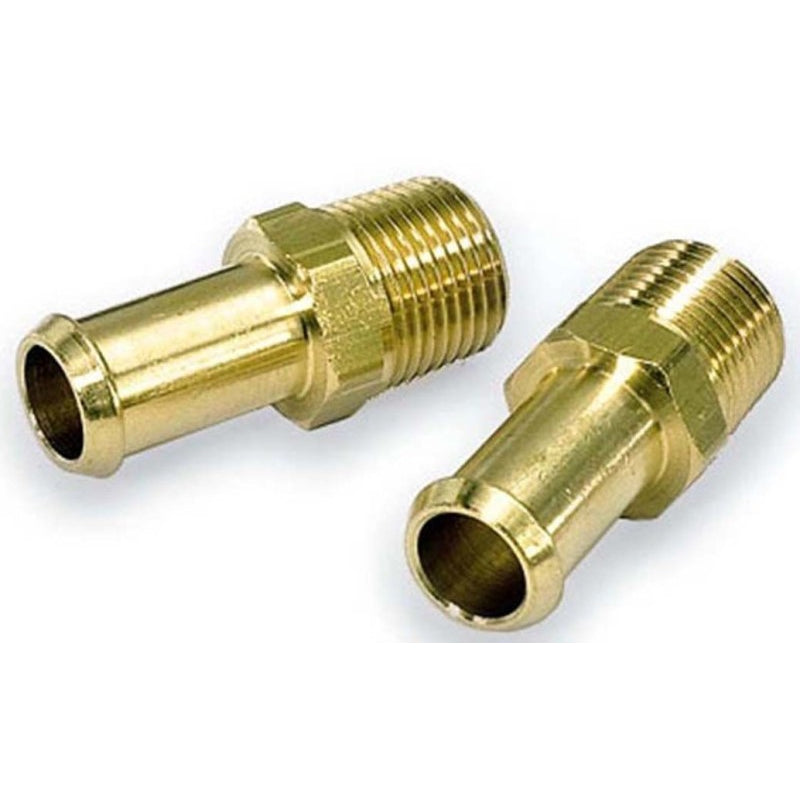 Moroso Fuel Hose Fitting - 3/8" NPT to 3/8" Hose - 2 Per Package