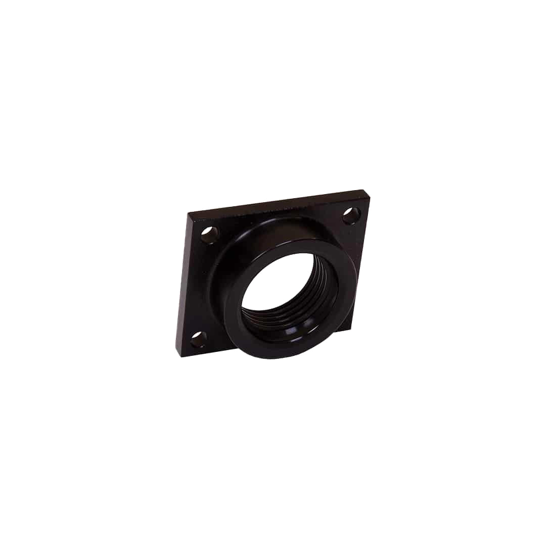 Waterman Fuel Pump Adapter - 12 AN - Black - Waterman Fuel Pumps