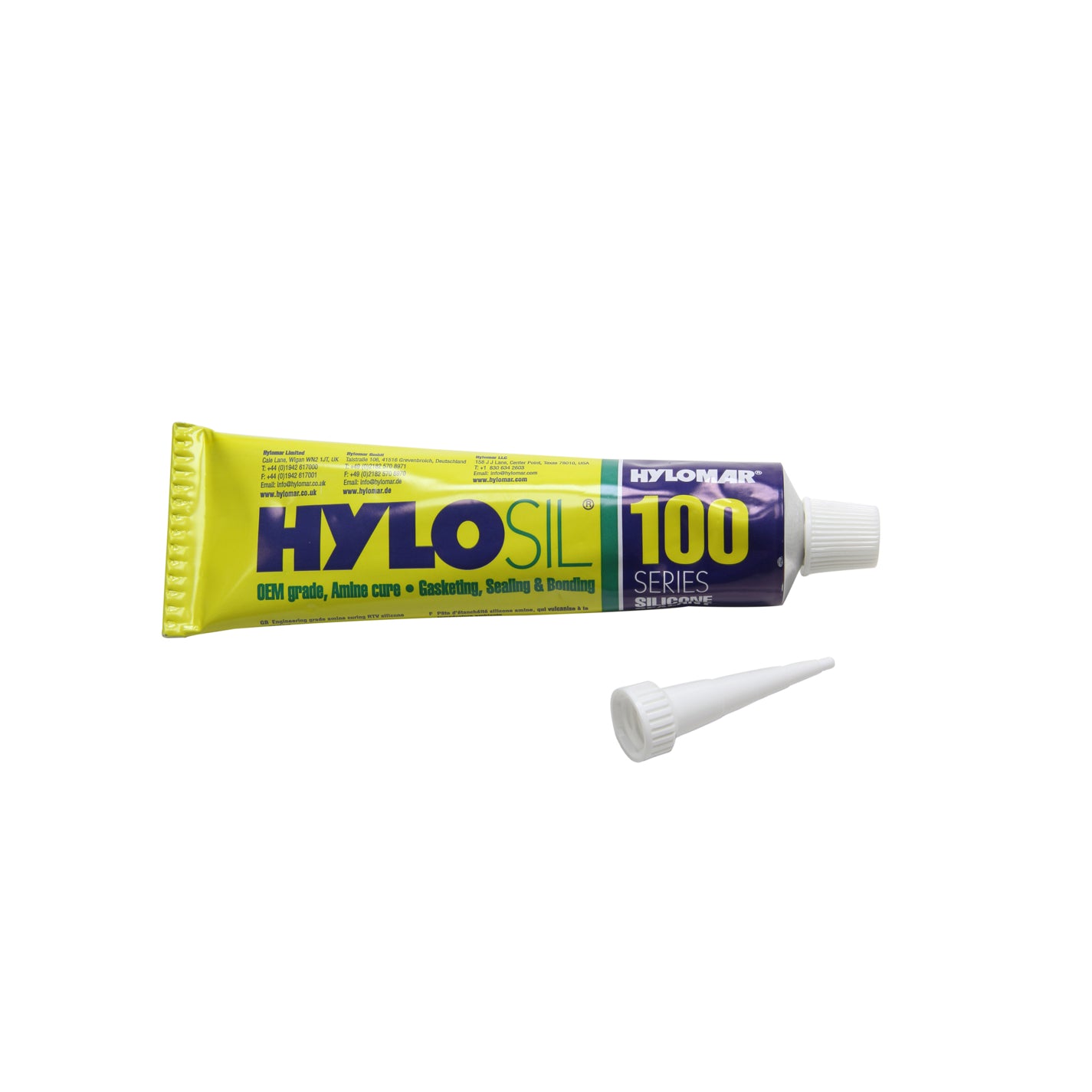 Hylosil Black Silicone RTV Sealant 3.0 oz. Tube