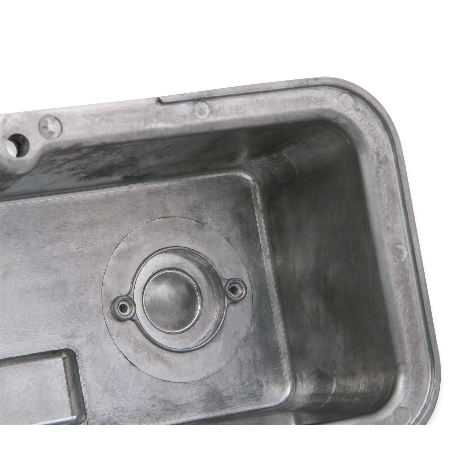 Holley M/T Tall Valve Cover - M/T Logo - Black Wrinkle Paint - Small Block Chevy - Pair