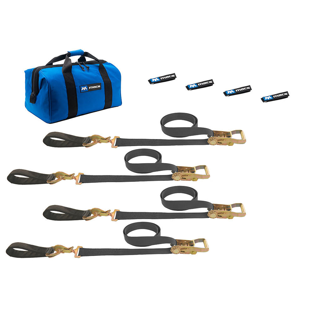 Mac's Ultra Pack - 8 Foot with Direct Hook Ratchets