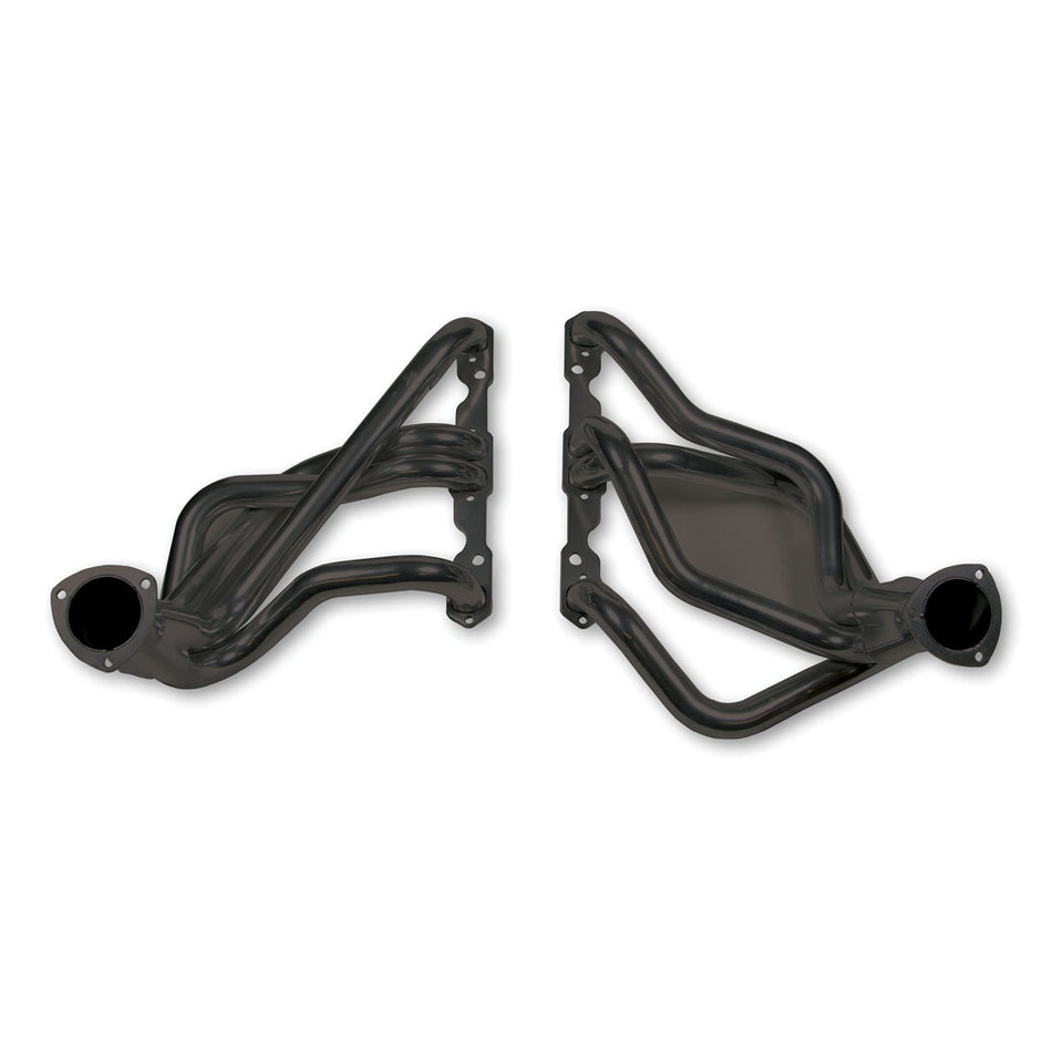 Hooker Super Competition Headers - 1.75 in Primary - 3 in Collector - Black Paint - Small Block Chevy - GM A-Body / B-Body 1958-64 - Pair