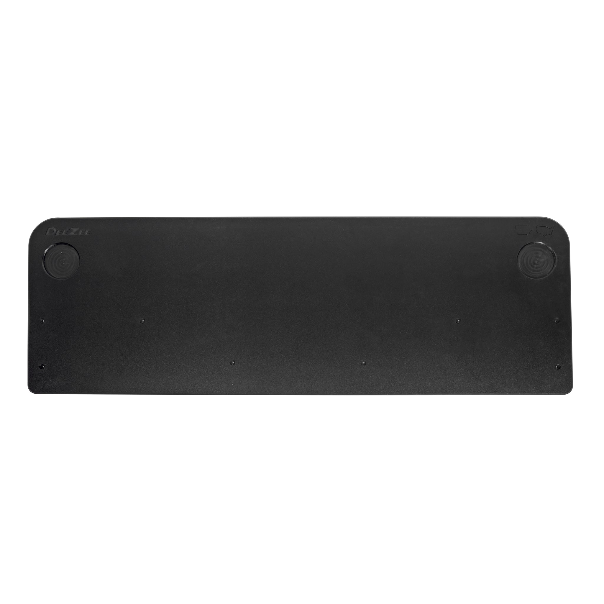 Dee Zee Bolt-On Tailgate Board - OEM Bolt Mount - 1/2 in Thick - 1-Piece - Black - Ram Fullsize Truck 2019-22