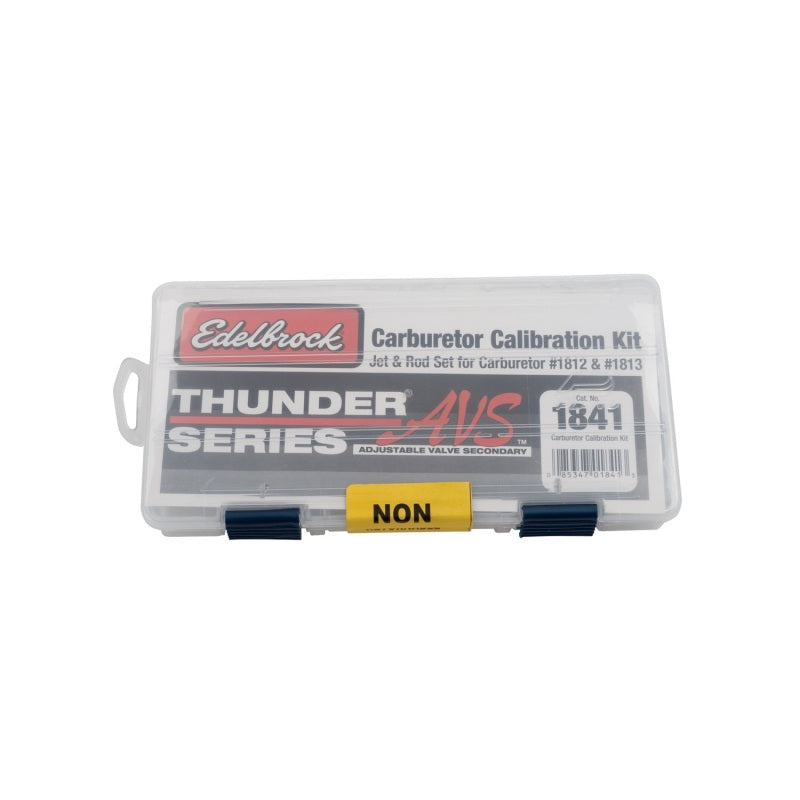 Edelbrock Thunder Series AVS Jet / Rod Kit - For (1812/1813)