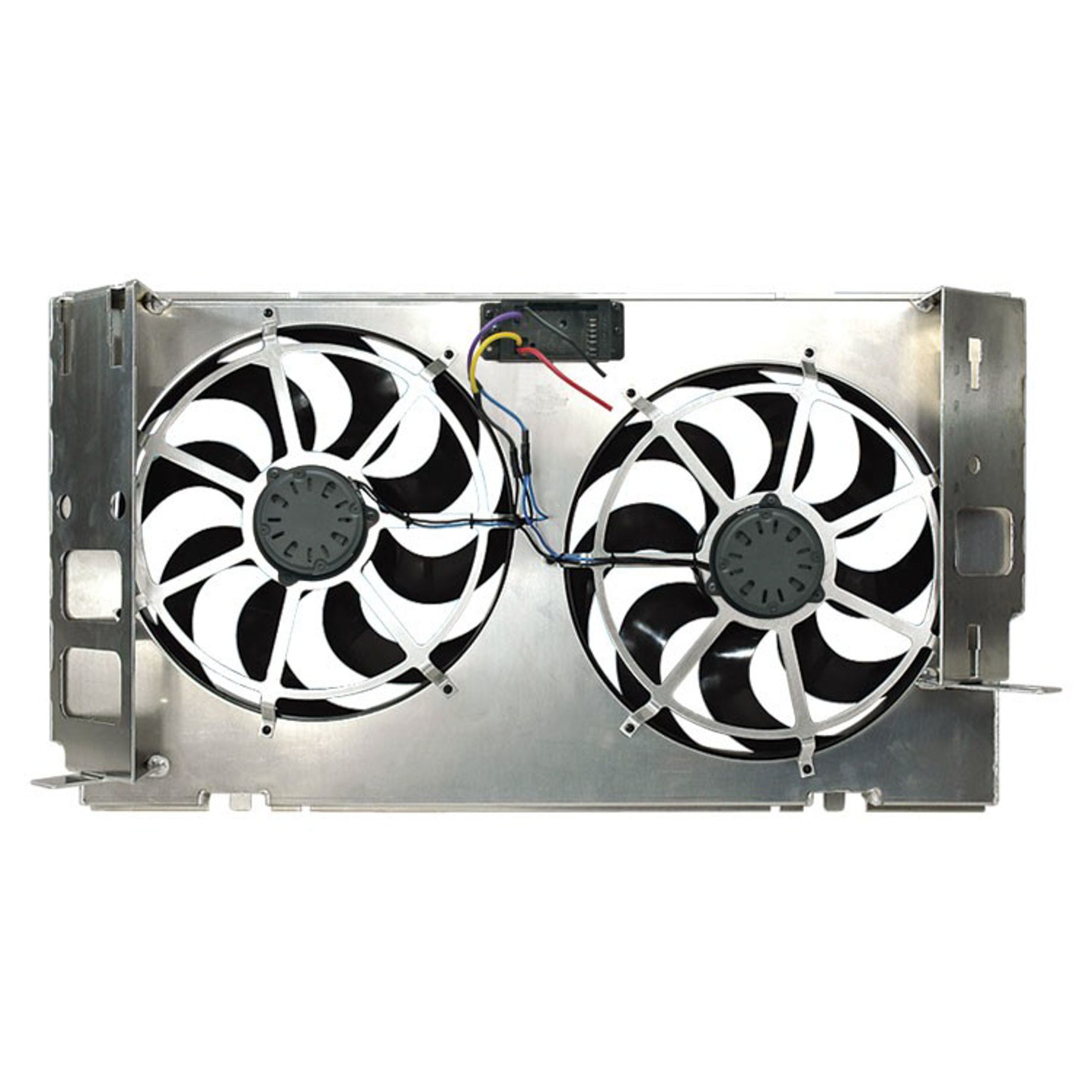 Flex-A-Lite Direct-Fit Dual 15 in Electric Fan - Puller