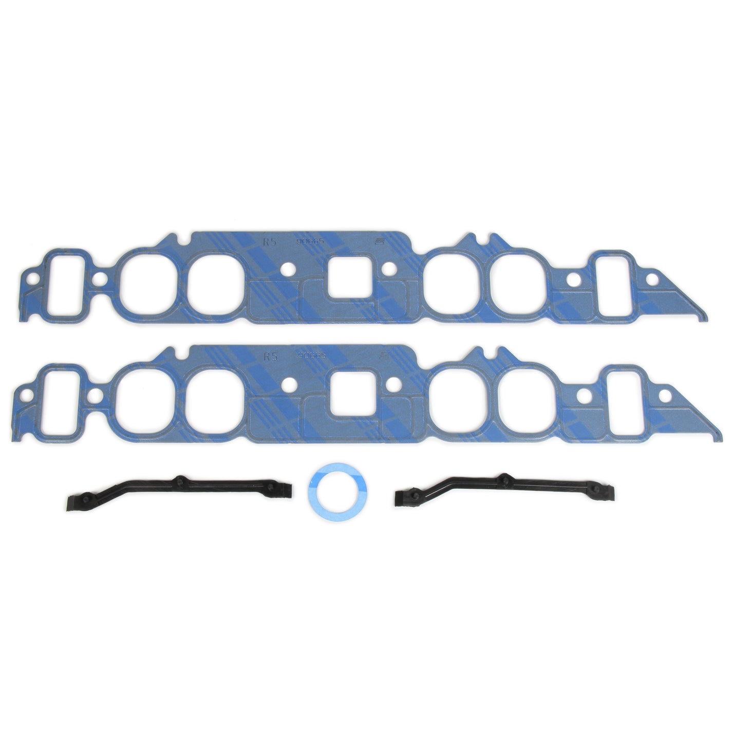 Fel-Pro Intake Manifold Gasket - 1.18 x 2.04 in Oval Port - Steel Core Laminate - Big Block Chevy