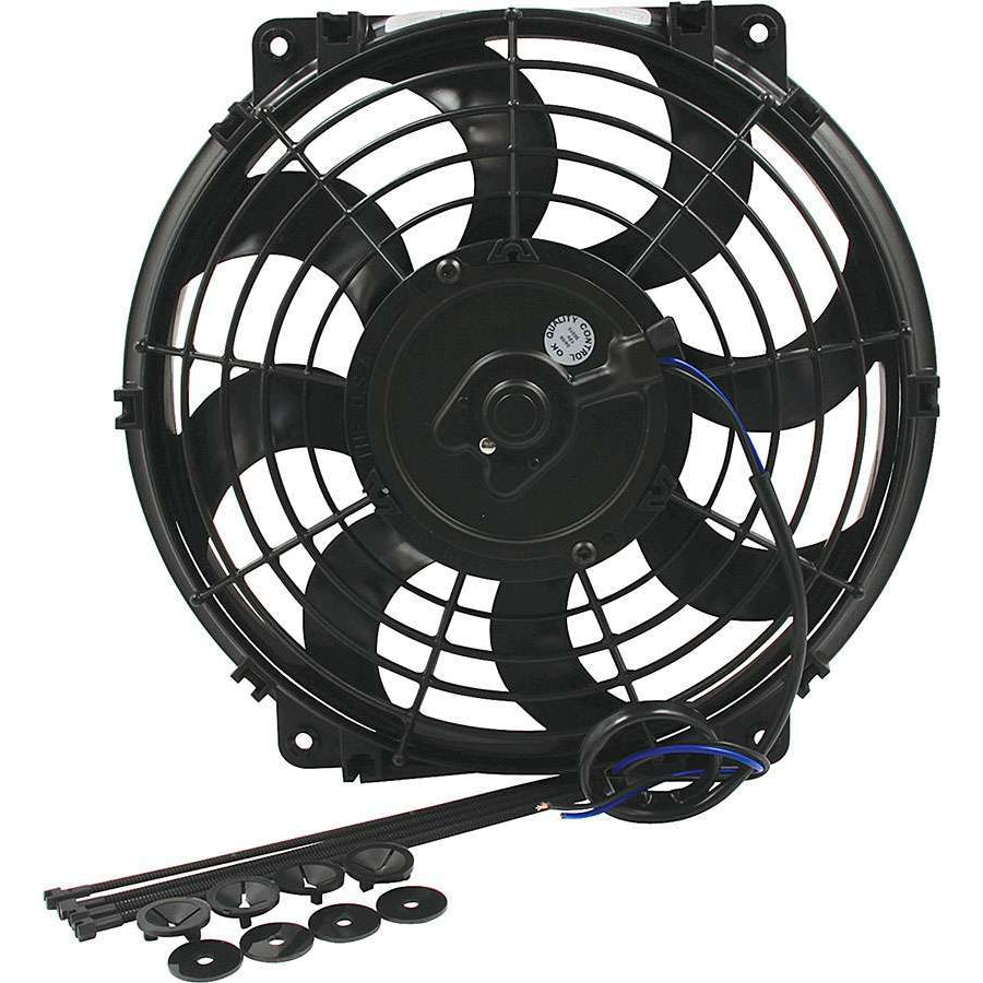 Allstar Performance Reversible Electric Fan  - 10" Curved Blade - 980 CFM