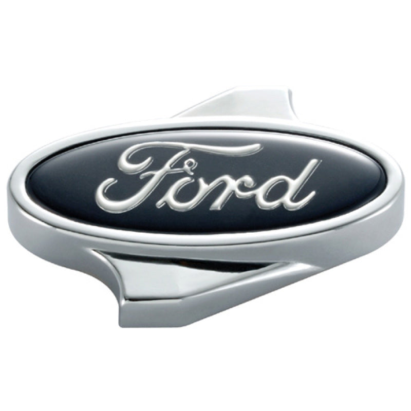 Ford Racing Ford Oval Air Cleaner Nut - 1/4-20 in Thread - Ford Logo - Chrome
