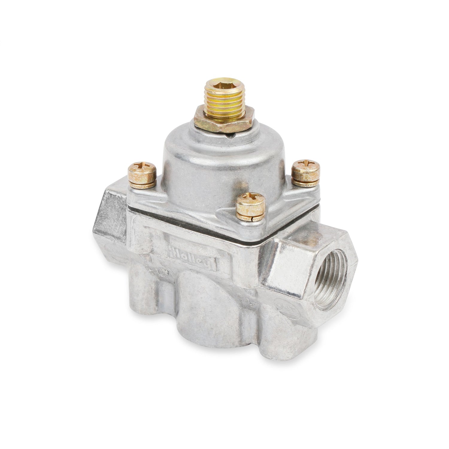 Holley Two Port 4.5 - 9 PSI Bypass Style Fuel Pressure Regulator - For Systems w/ a Return Line Back to Fuel Cell
