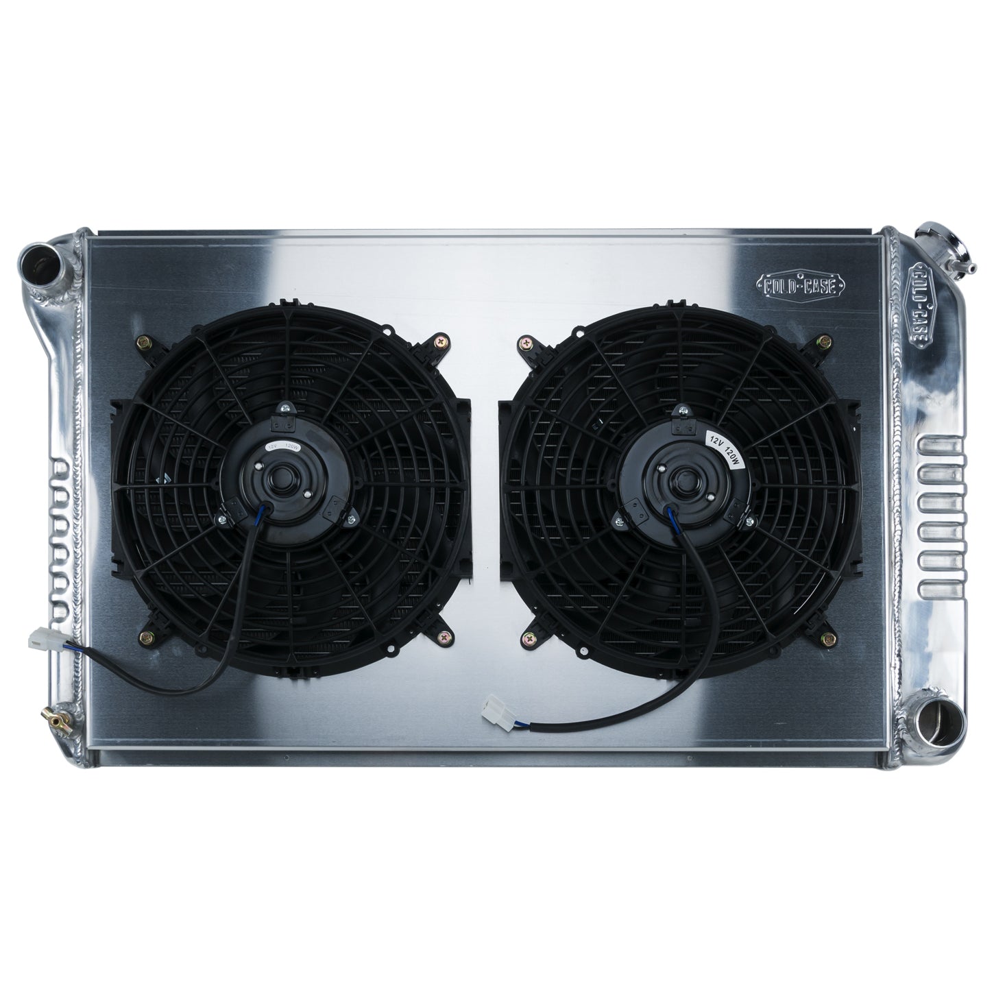 Cold-Case Aluminum Radiator and Fan - 31.5" W x 19" H x 3" D