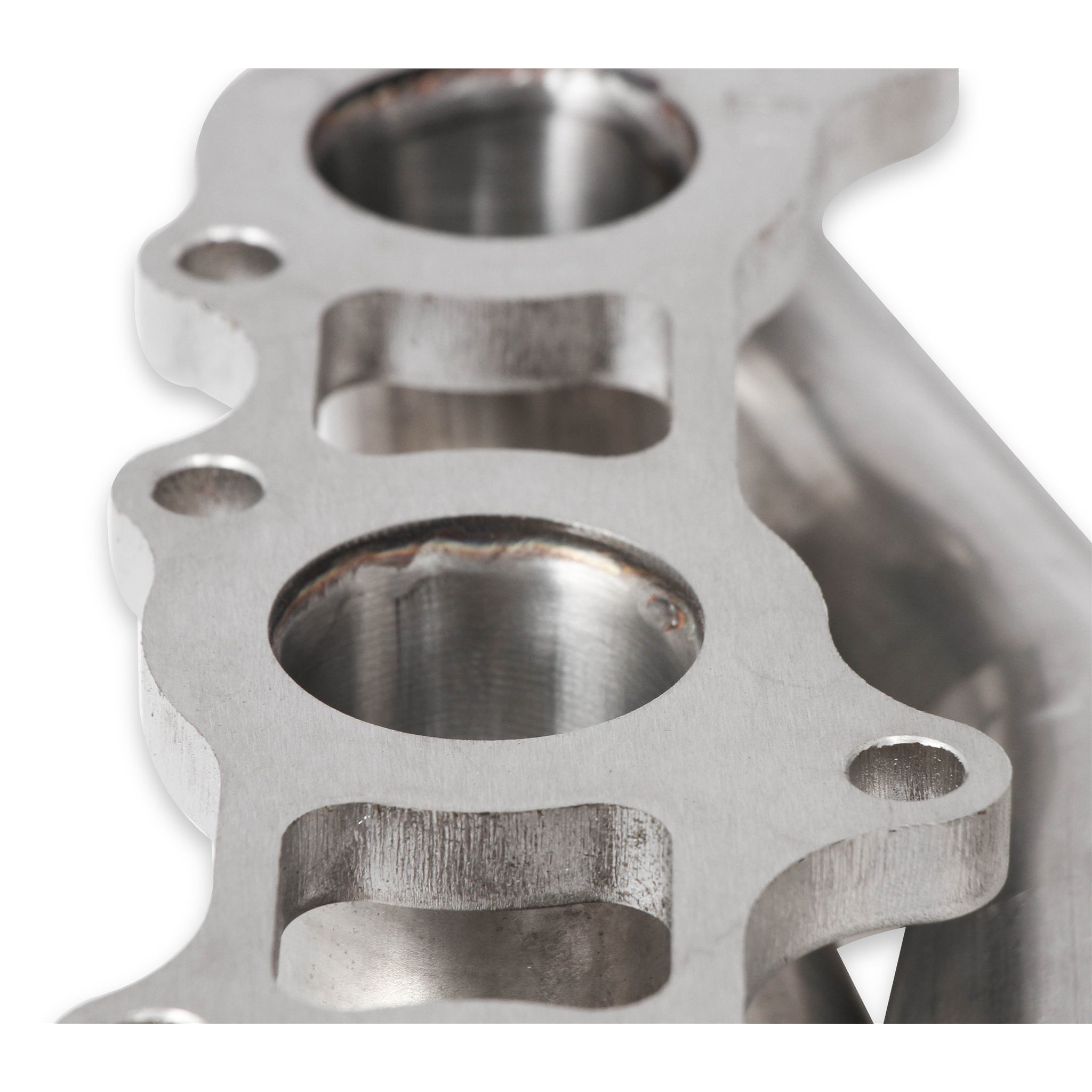 Flowtech Coyote Turbo Headers - 1-5/8" Primary - 2-1/2" Collector - Up and Forward - Stainless - Ford Coyote