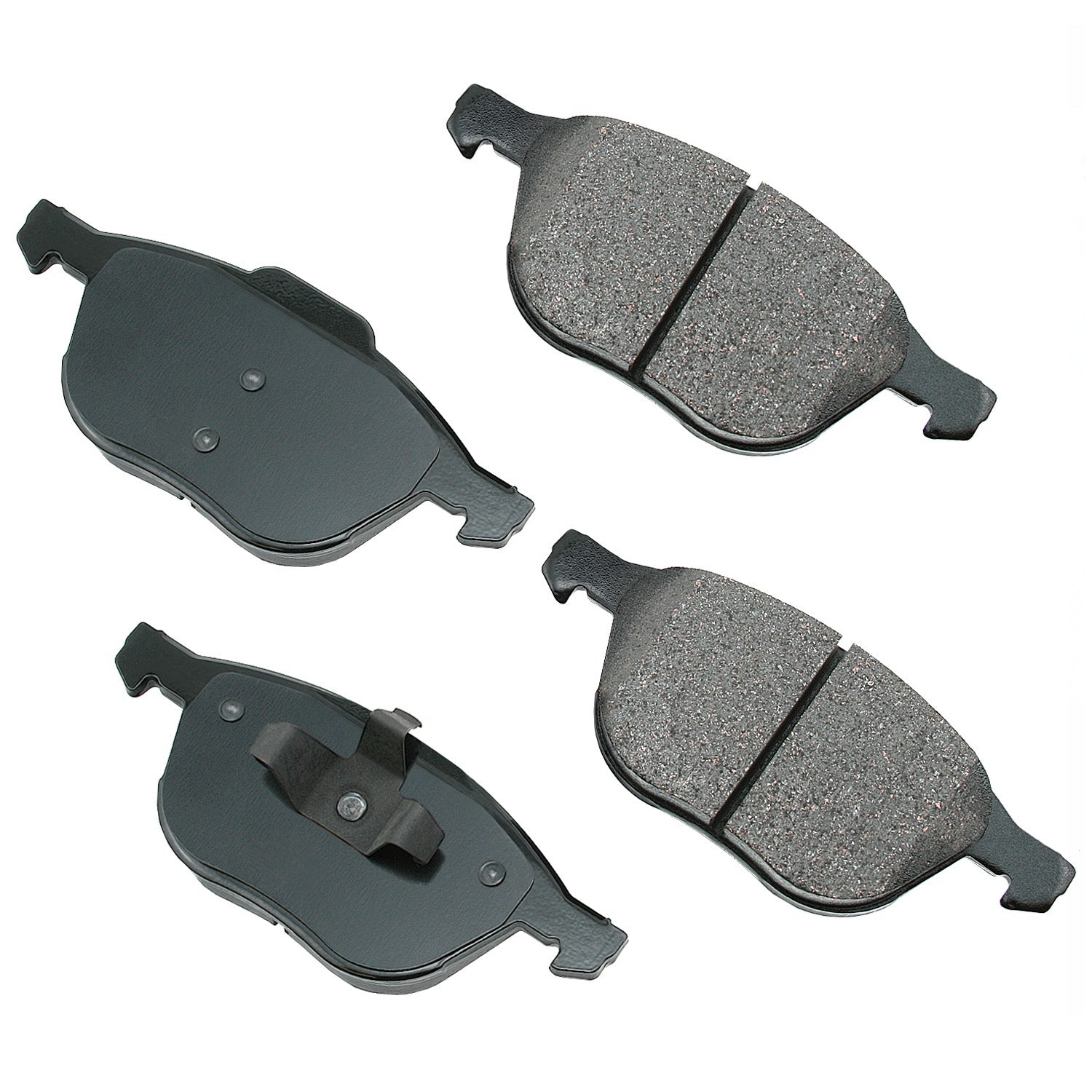 Akebono Brakes ProACT Front Brake Pads - Ford/Mazda/Volvo 2004-2018 (Set of 4)