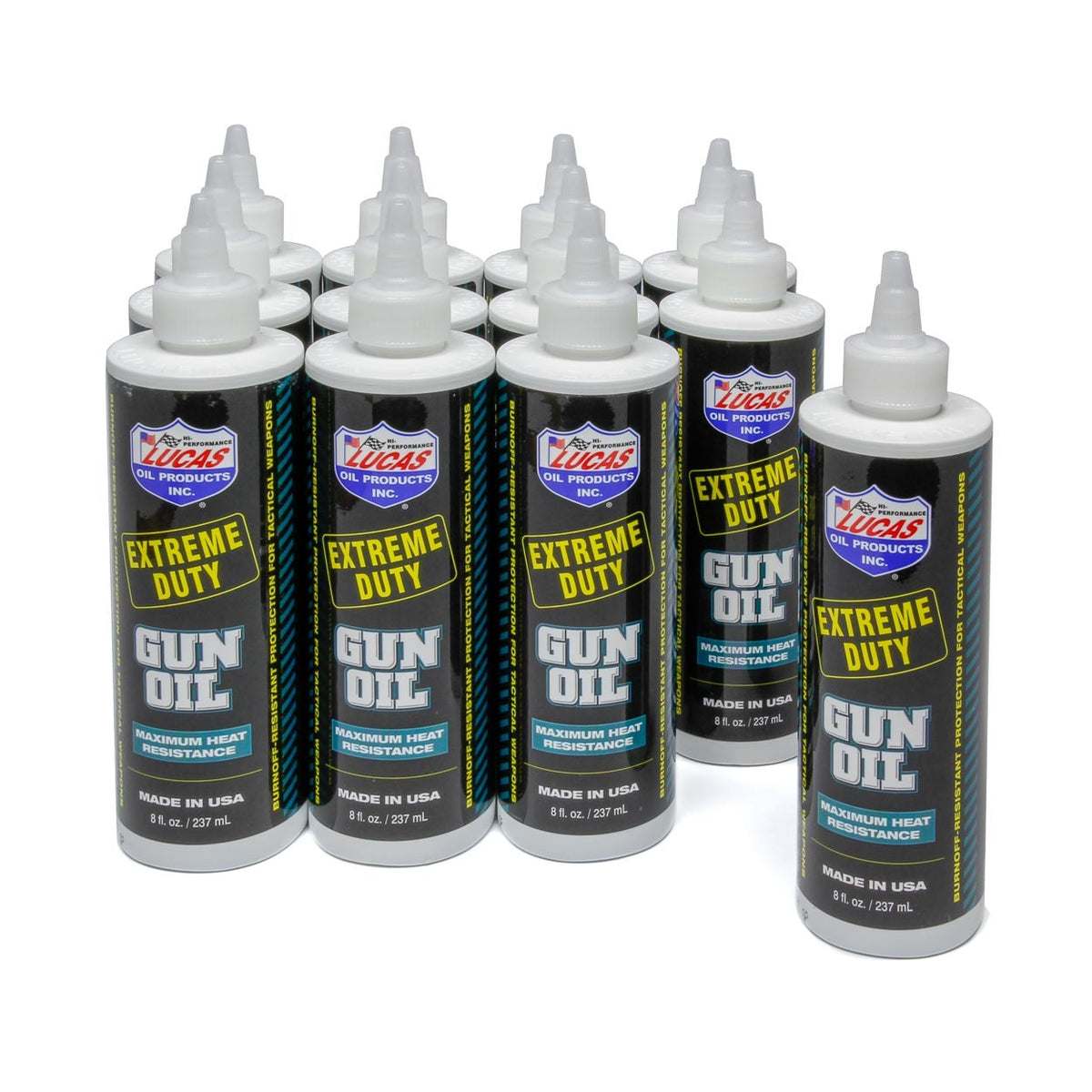 Lucas Extreme Duty Gun Oil Case 12 x 8 Ounce