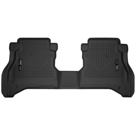 Husky Liners X-Act Contour Floor Liner - 2nd Row - Plastic - Black/Textured - Jeep Gladiator 2020