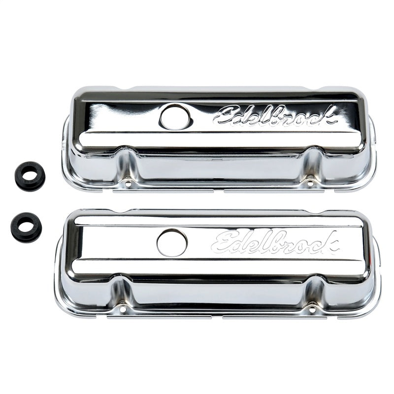 Edelbrock Signature Series Valve Covers - 77 and Later Buick V6 3.8L/4.1L