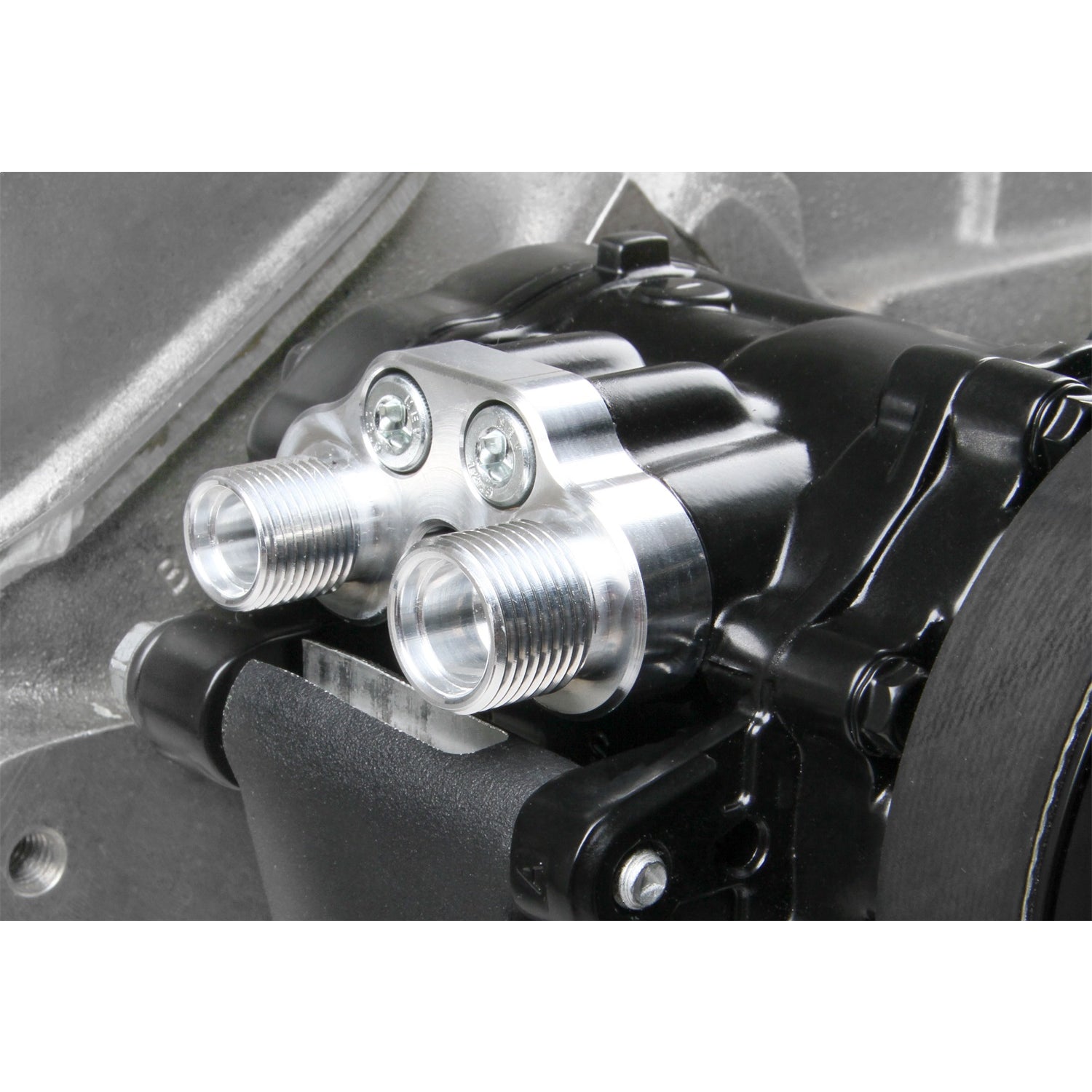 Holley 6-Rib Serpentine Pulley Kit - Black - Big Block Chevy