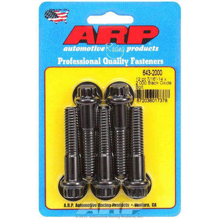 ARP Bolt Kit - 12 Point (5) 7/16-14 x 2.000