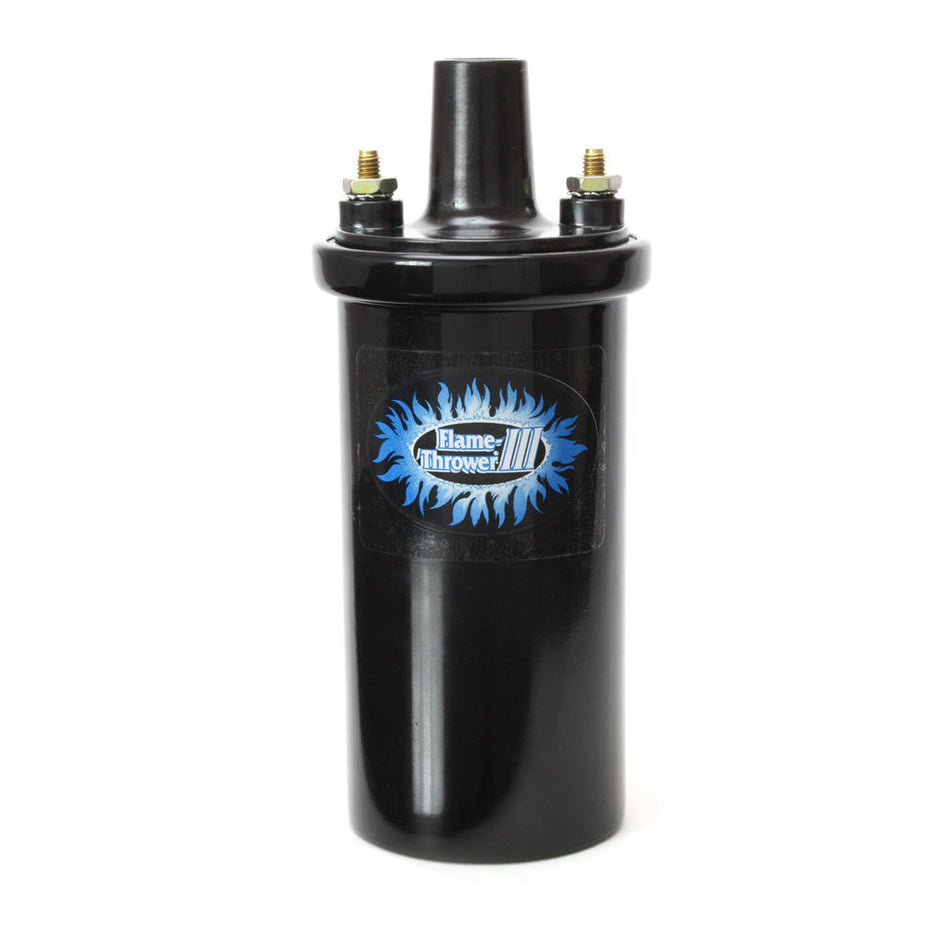 PerTronix Flame-Thrower III Coil - Black - Oil Filled