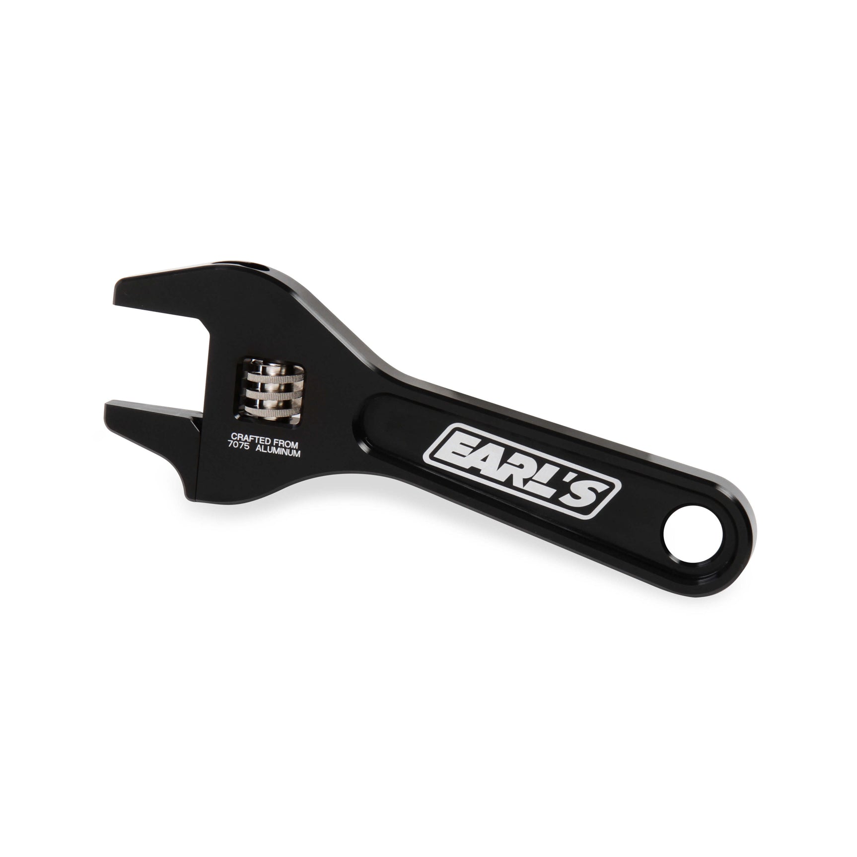 Earl's Single End Adjustable AN Wrench - Black