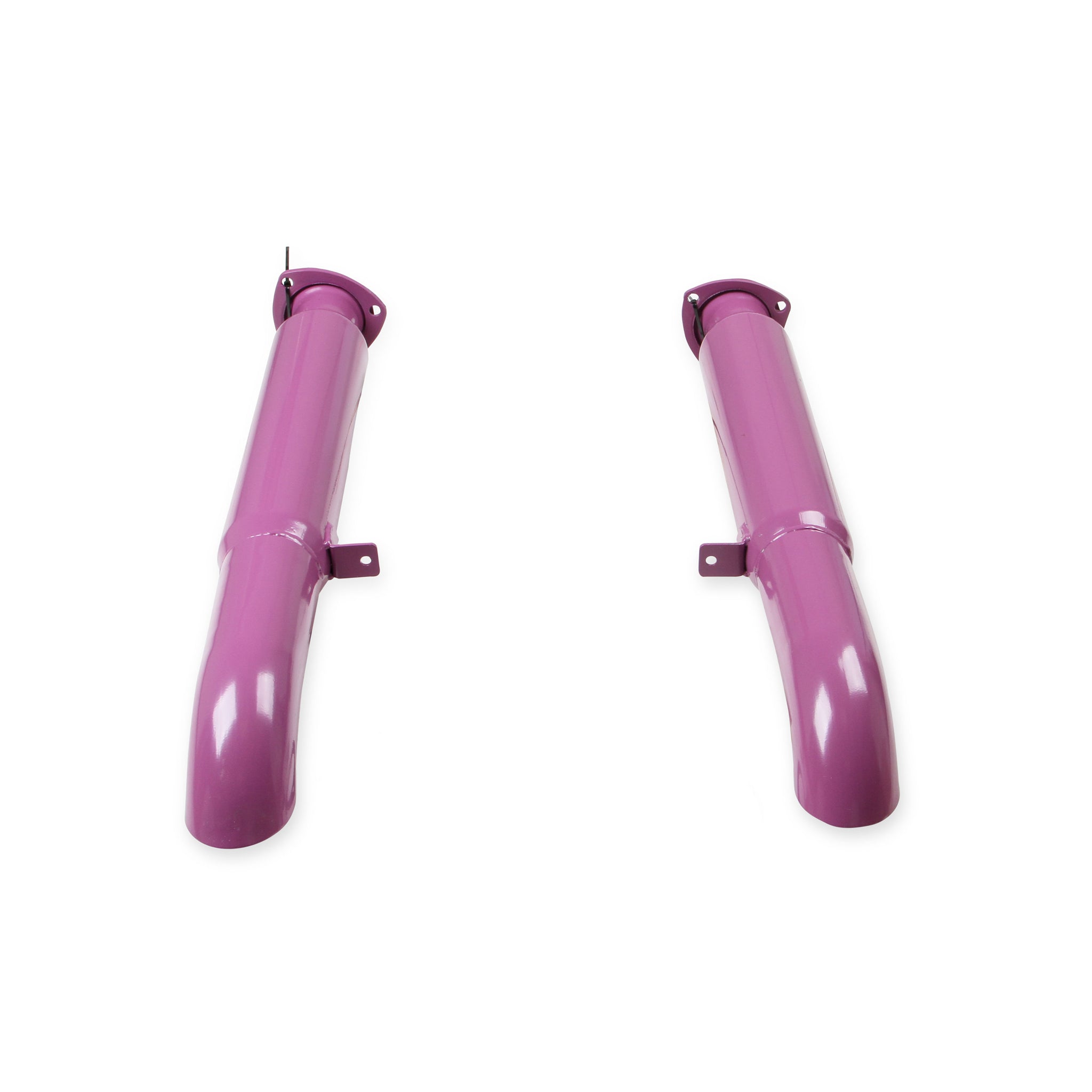 Flowtech Purple Hornies 3-Hole Jeep Header Mufflers (Pair) - 3" Inlet/3" Outlet