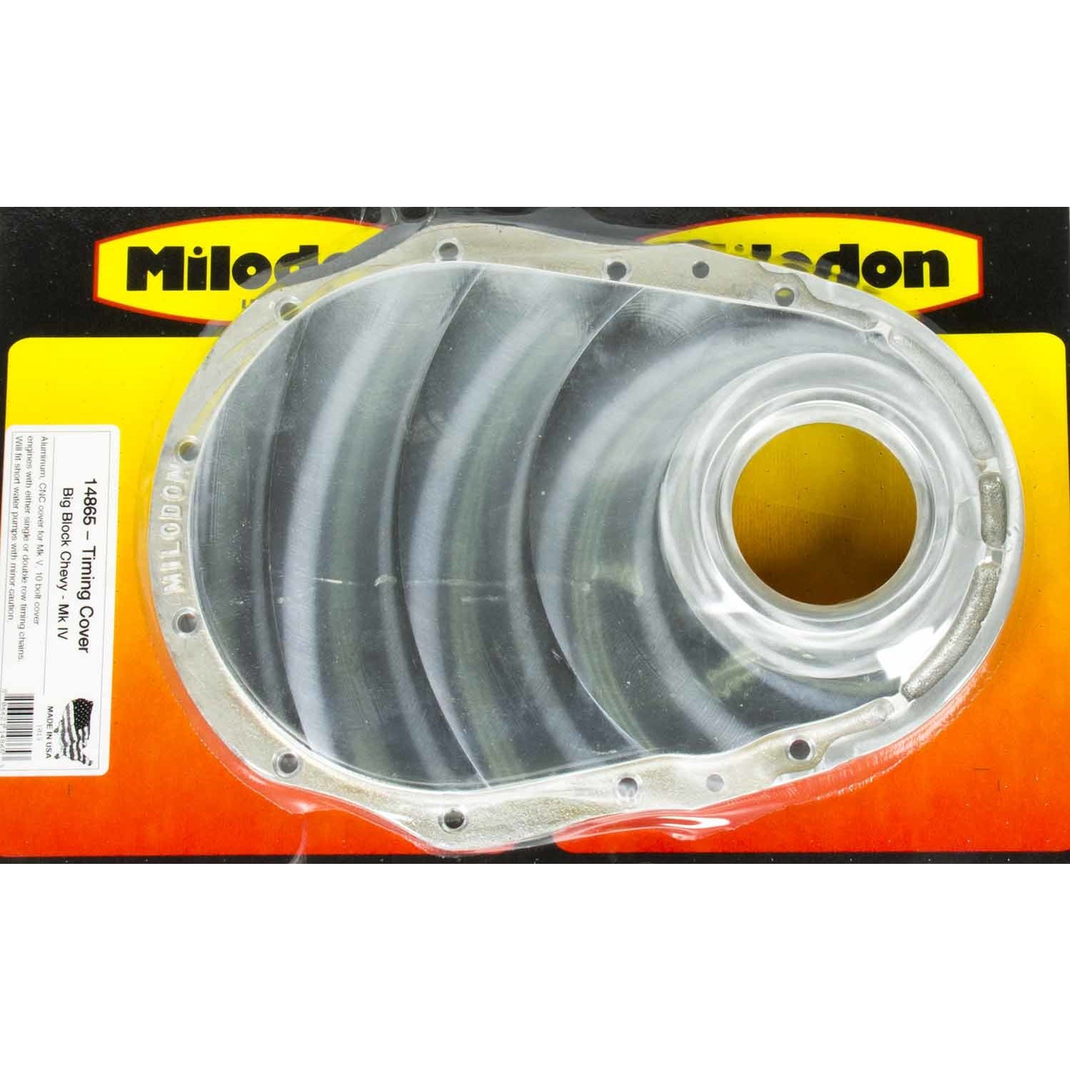 Milodon Aluminum Timing Cover - BB Chevy Gen V