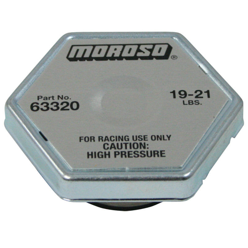 Moroso Racing Radiator Cap - 19-21 lbs.