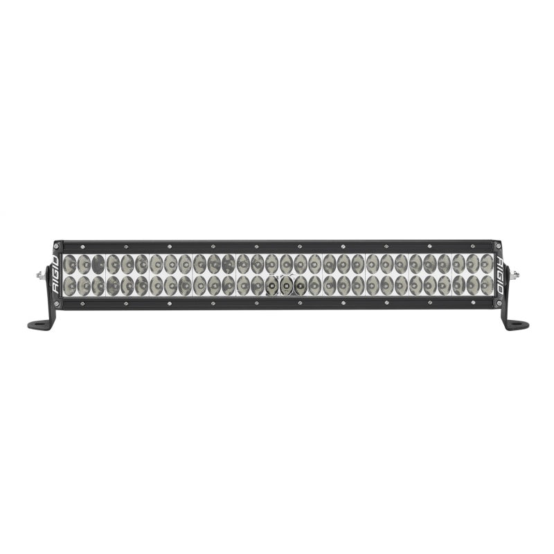 Rigid Industries E-Series PRO LED Light Bar - Driving - 20 in Long - Dual Row - White - Black