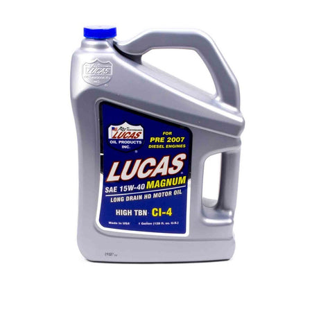 Lucas Oil Products Magnum Motor Oil 15W40 Conventional 1 gal - Each