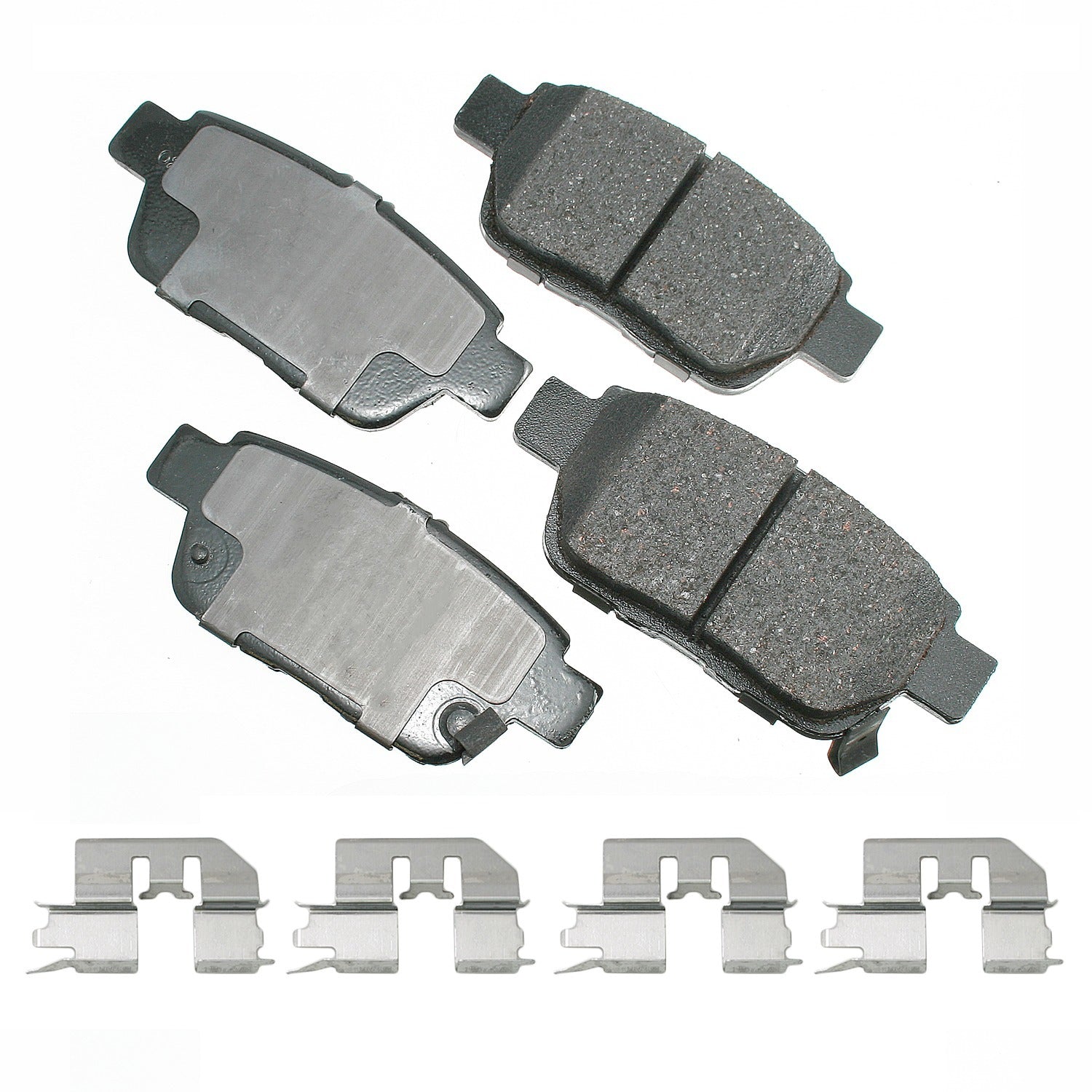 Akebono Brakes ProACT Rear Brake Pads - Honda Ridgeline 2006-14 (Set of 4)