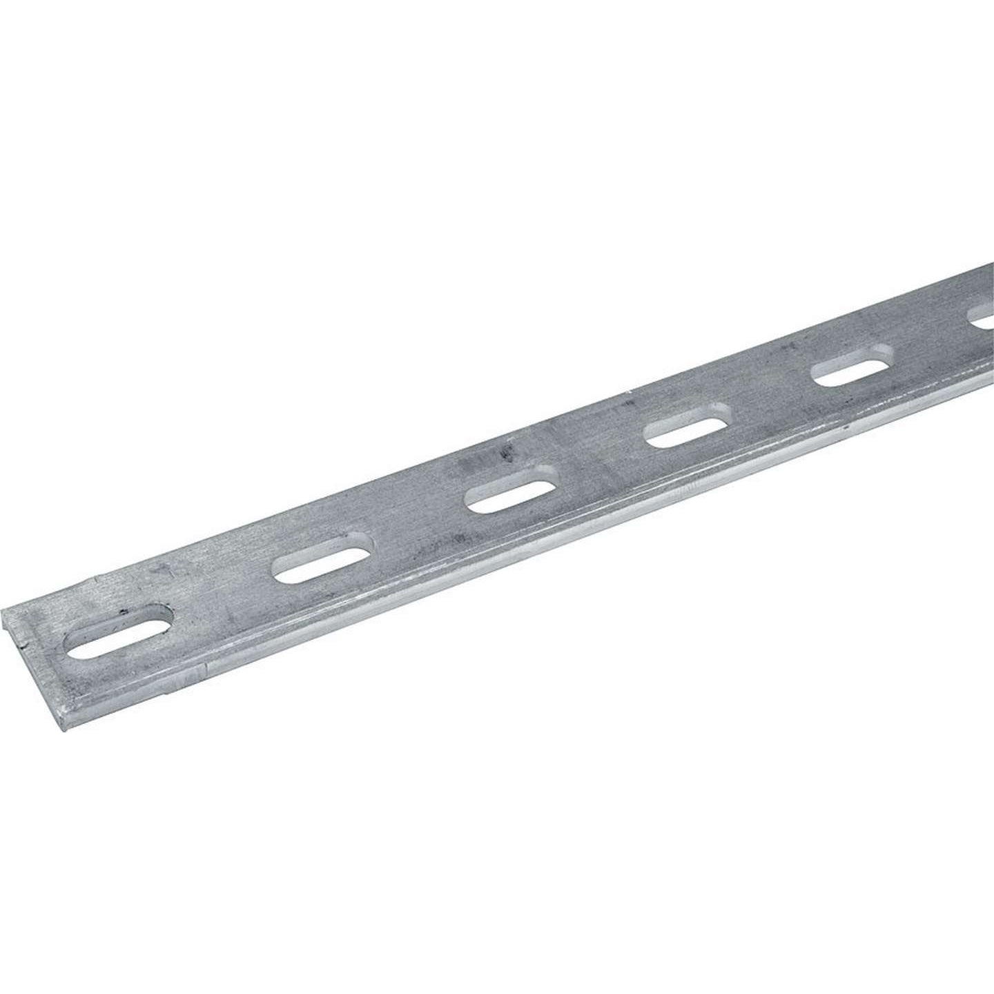 Allstar Performance Aluminum Body Strap Slotted - 3/16" Thick x 46" Long