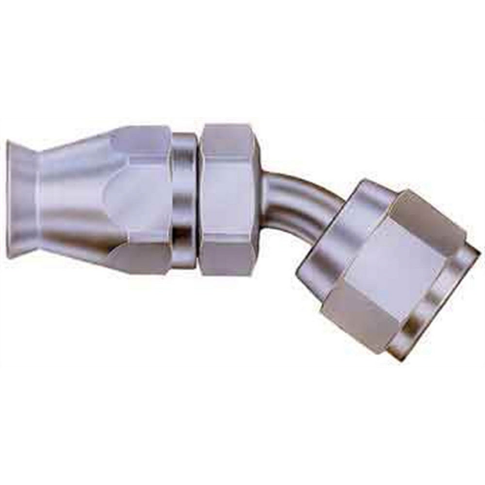 Aeroquip PTFE Racing Hose 45 Degree 4 AN Hose to 4 AN Female Hose End