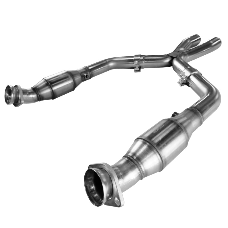 Kooks Headers 2-1/2" Diameter Exhaust X-Pipe Converters Stainless Natural - Ford Modular