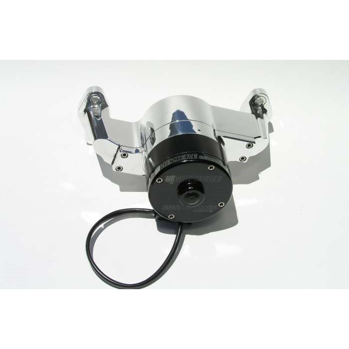 Meziere SB Chevy Billet Electric Water Pump - Polished