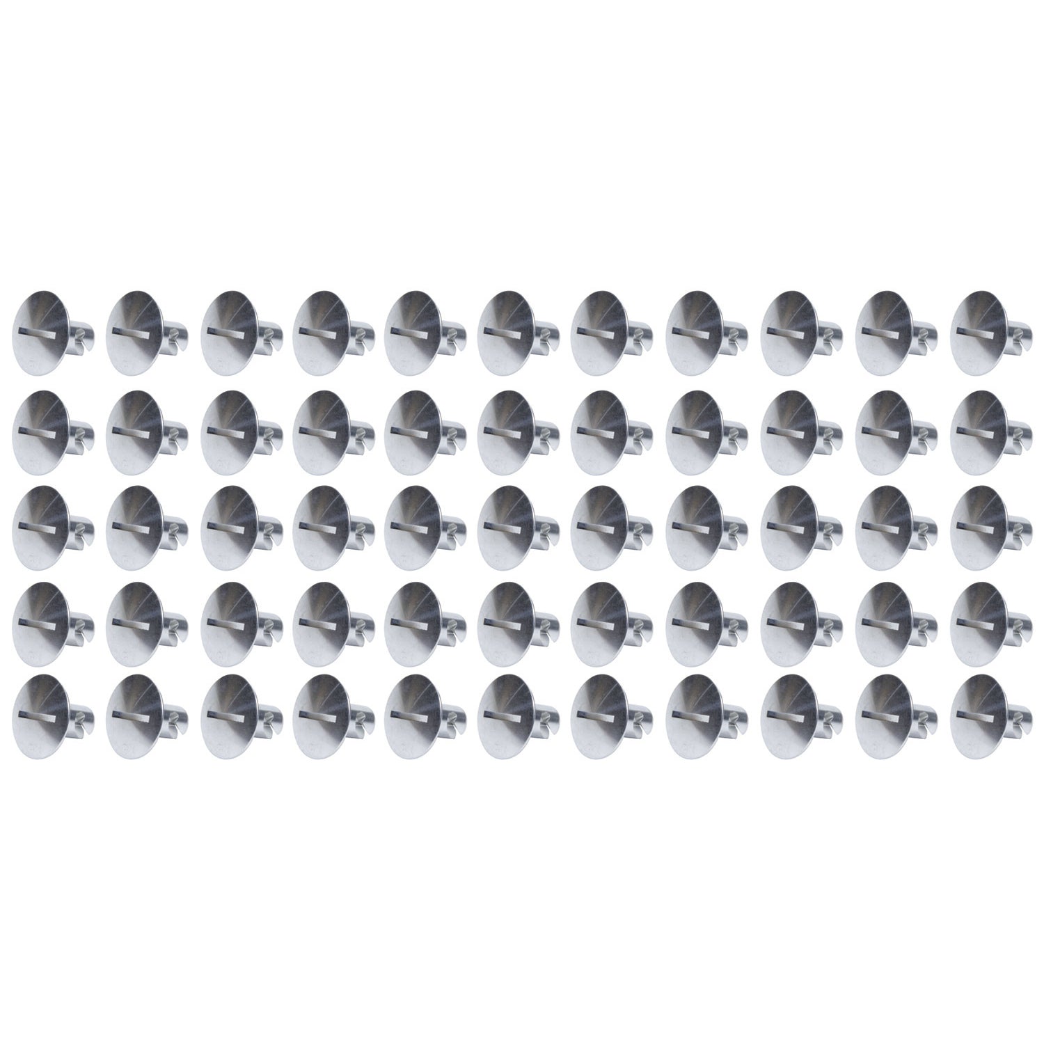 Ti22 Large Head Dzus Buttons .500 Long - Pack of 50