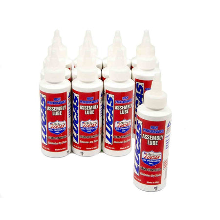 Lucas Oil Products High Performance Assembly Lubricant Semi-Synthetic 4.00 oz Bottle - Set of 12